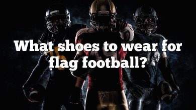 What shoes to wear for flag football?