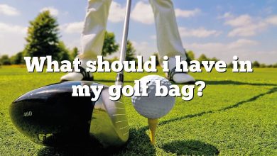 What should i have in my golf bag?