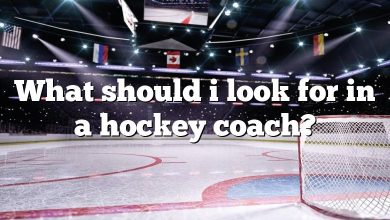 What should i look for in a hockey coach?