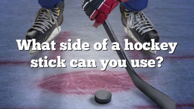 What side of a hockey stick can you use?