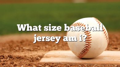 What size baseball jersey am i?