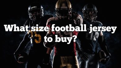 What size football jersey to buy?