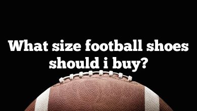 What size football shoes should i buy?