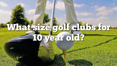 What size golf clubs for 10 year old?