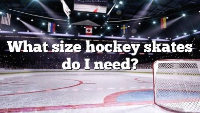 What size hockey skates do I need?