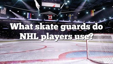 What skate guards do NHL players use?