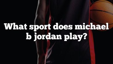 What sport does michael b jordan play?