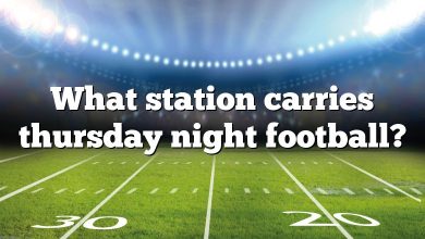 What station carries thursday night football?