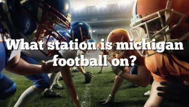 What station is michigan football on?