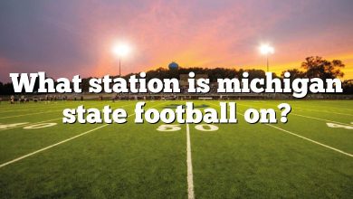 What station is michigan state football on?