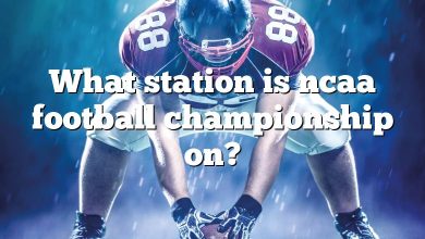 What station is ncaa football championship on?
