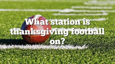 What station is thanksgiving football on?