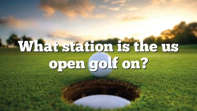 What station is the us open golf on?