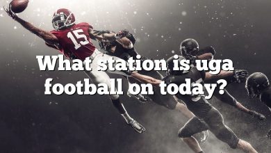 What station is uga football on today?