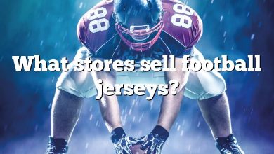 What stores sell football jerseys?