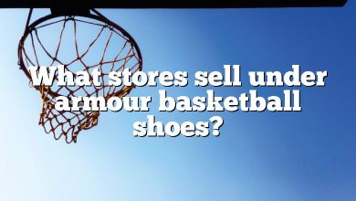 What stores sell under armour basketball shoes?
