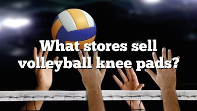 What stores sell volleyball knee pads?