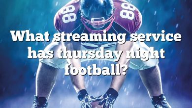 What streaming service has thursday night football?