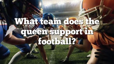 What team does the queen support in football?