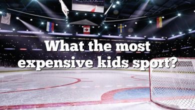 What the most expensive kids sport?