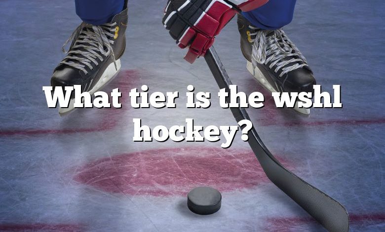 What tier is the wshl hockey?
