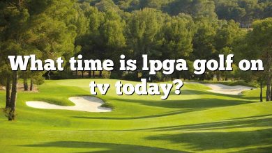 What time is lpga golf on tv today?