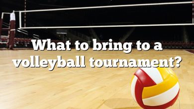What to bring to a volleyball tournament?