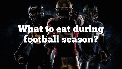 What to eat during football season?
