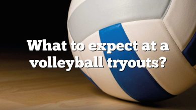 What to expect at a volleyball tryouts?