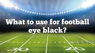 What to use for football eye black?