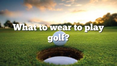 What to wear to play golf?