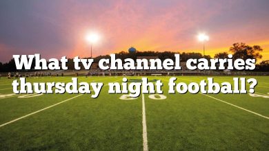 What tv channel carries thursday night football?