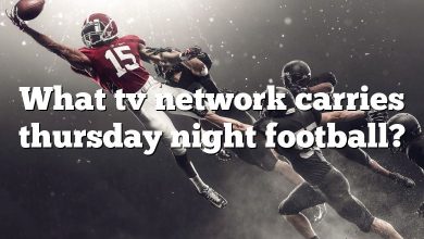 What tv network carries thursday night football?