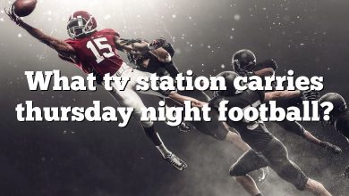 What tv station carries thursday night football?