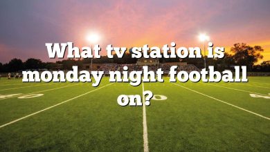 What tv station is monday night football on?