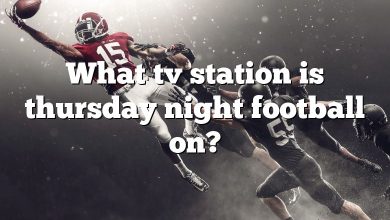 What tv station is thursday night football on?