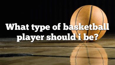 What type of basketball player should i be?