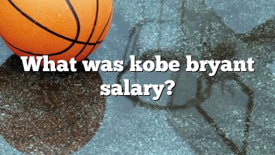 What was kobe bryant salary?