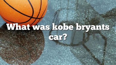 What was kobe bryants car?