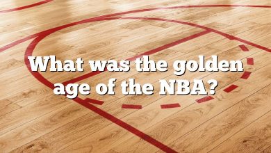 What was the golden age of the NBA?