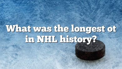 What was the longest ot in NHL history?