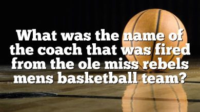 What was the name of the coach that was fired from the ole miss rebels mens basketball team?