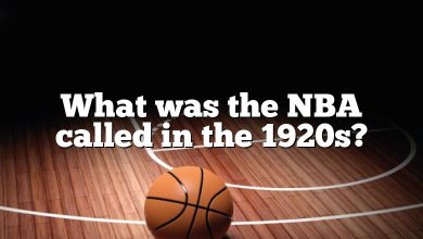 What was the NBA called in the 1920s?