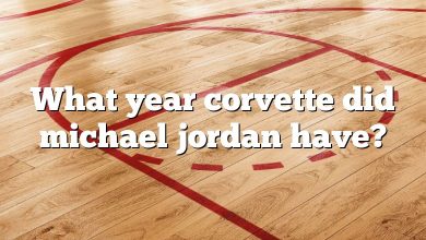 What year corvette did michael jordan have?