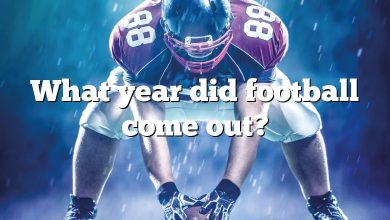 What year did football come out?