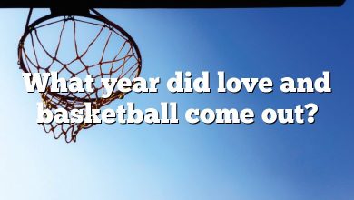 What year did love and basketball come out?