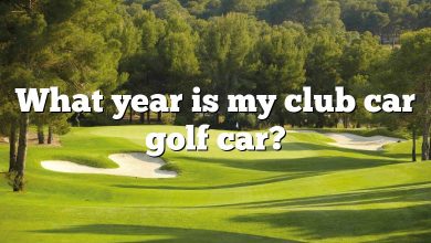 What year is my club car golf car?