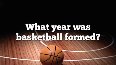 What year was basketball formed?