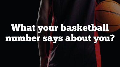 What your basketball number says about you?