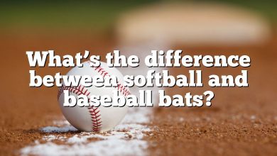 What’s the difference between softball and baseball bats?